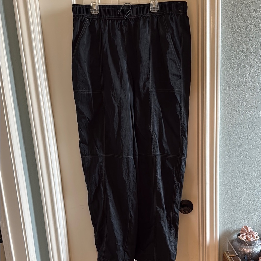 Women’s black track pants
